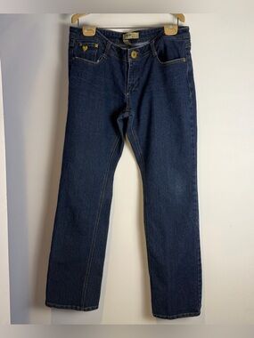 Tyte Jeans Vintage Dark Blue Straight Women's Jeans Y2K